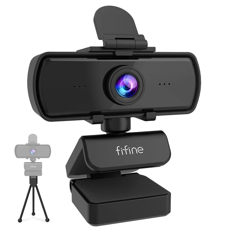 Webcam Com Microphone FIFINE 1440p Full HD