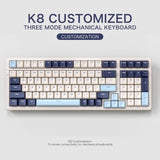 Teclado Mecânico Gamer Sem Fio K8 100