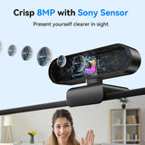 WEBCAM 4K EMEET C960 COM TRIPÉ