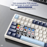 Teclado Mecânico Gamer Sem Fio K8 100