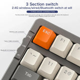 Teclado Mecânico Gamer Sem Fio K8 100