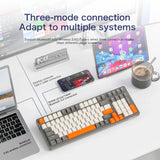 Teclado Mecânico Gamer Sem Fio K8 100