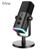 MICROFONE FIFINE AM8 – QUALIDADE PROFISSIONAL PARA SUA VOZ